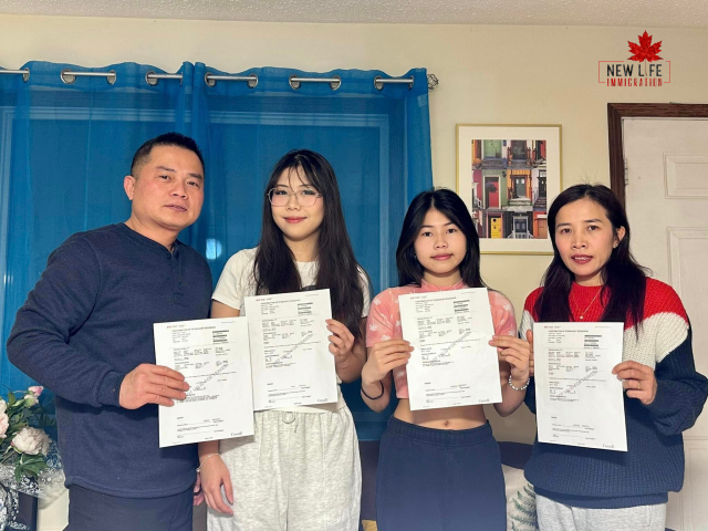Giấy COPR của anh Quang chị Phụng – xác nhận thường trú nhân Canada theo diện Express Entry