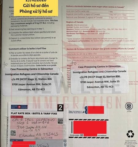 Chúc mừng chị V.I – hồ sơ chương trình Caregiver đã được Bộ Di trú Canada (IRCC) tiếp nhận và xét duyệt – Hỗ trợ bởi New Life Immigration. 1