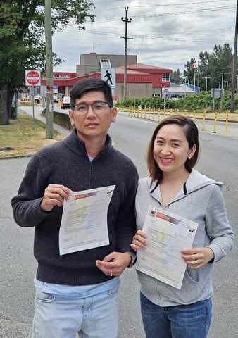Gia đình anh Cường nhận Work Permit sau khi chuyển đổi Visitor Visa thành công tại biên giới Canada – khách hàng của New Life Immigration