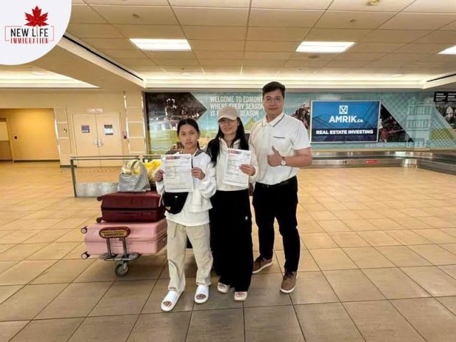 Khách hàng định cư thành công tại Canada diện thợ nail ở Alberta