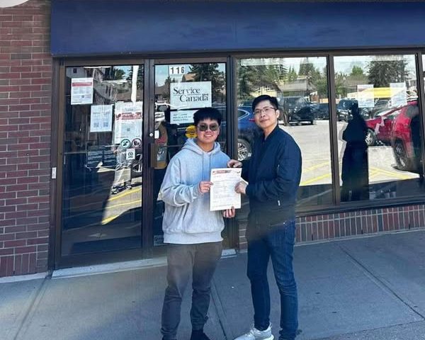 Chúc mừng anh Linh nhận thư xác nhận định cư tại Canada – vị trí đầu bếp tại Calgary