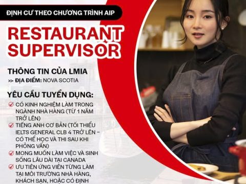 CƠ HỘI LÀM VIỆC & ĐỊNH CƯ TẠI CANADA – TUYỂN DỤNG NGAY TẠI NOVA SCOTIA