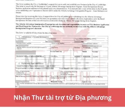TIỆM NAILS TẠI LETHBRIDGE CHÍNH THỨC NHẬN ĐƯỢC ITA - DẤU MỐC QUAN TRỌNG CỦA ALBERTA RURAL ENTREPRENEUR STREAM